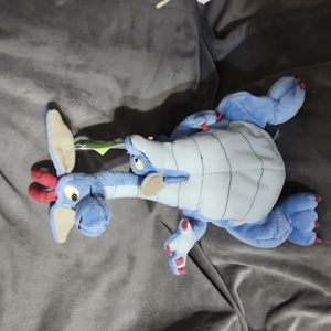 Quest for Camelot Two Headed Dragon Devon & Cornwall Plush Warner Bros 1998 READ